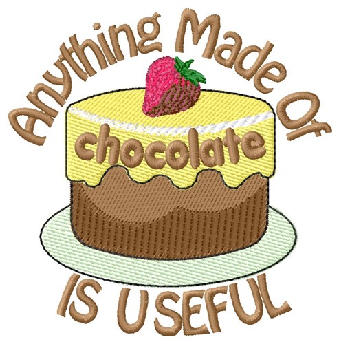Chocolate Useful Machine Embroidery Design