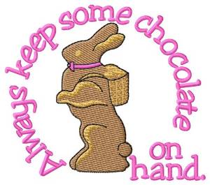 Picture of Chocolate On Hand Machine Embroidery Design