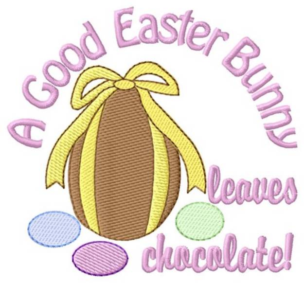 Picture of Good Easter Bunny Machine Embroidery Design