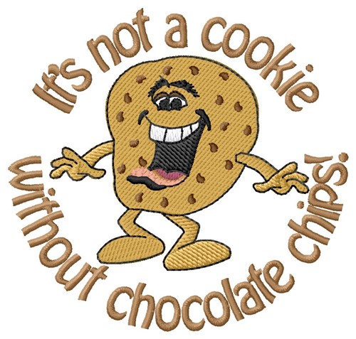 Not A Cookie Machine Embroidery Design