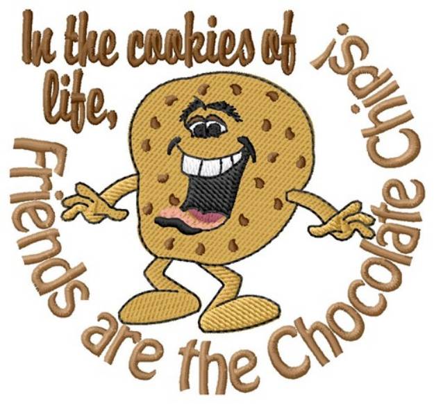 Picture of Cookie Friends Machine Embroidery Design