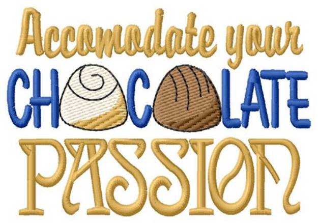 Picture of Chocolate Passion Machine Embroidery Design