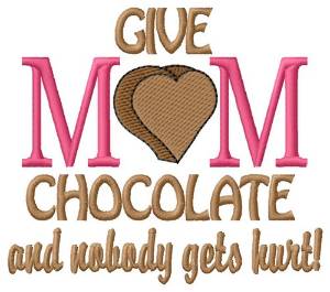 Picture of Give Mom Machine Embroidery Design