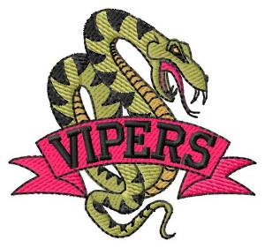Picture of Vipers Machine Embroidery Design