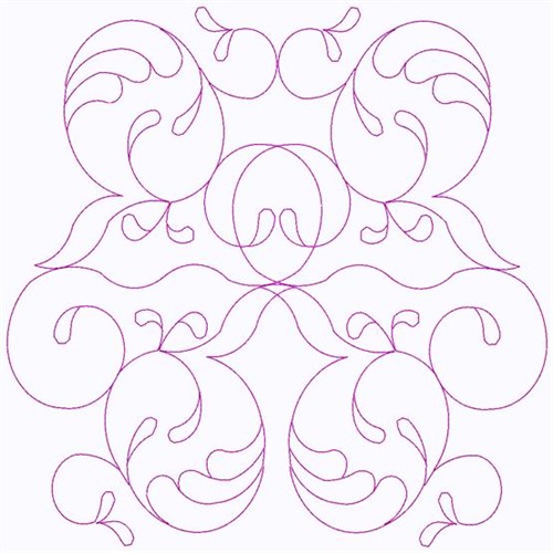 Swirls Galore Machine Embroidery Design