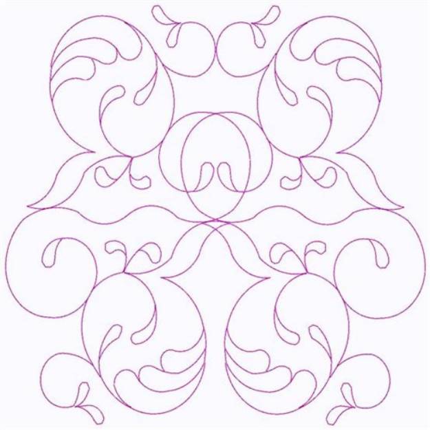 Picture of Swirls Galore Machine Embroidery Design