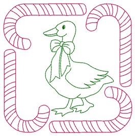 Sweet Goose Machine Embroidery Design