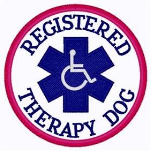 Picture of Registered Therapy Patch Machine Embroidery Design