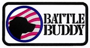 Picture of Battle Buddy Patch Machine Embroidery Design