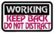 Picture of Do Not Distract Patch Machine Embroidery Design