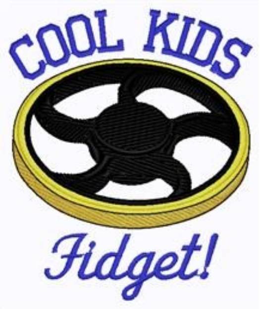 Picture of Cool Kids Fidget Machine Embroidery Design