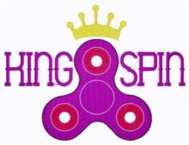 Picture of King Spin Machine Embroidery Design