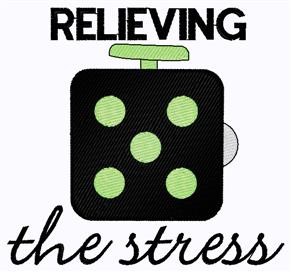 Relieving The Stress Machine Embroidery Design