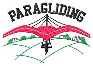 Picture of Paragliding Machine Embroidery Design