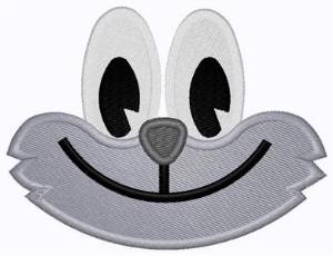Picture of Bunny Face Machine Embroidery Design