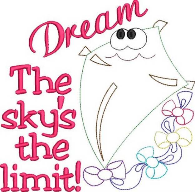 Picture of The Skys The Limit! Machine Embroidery Design