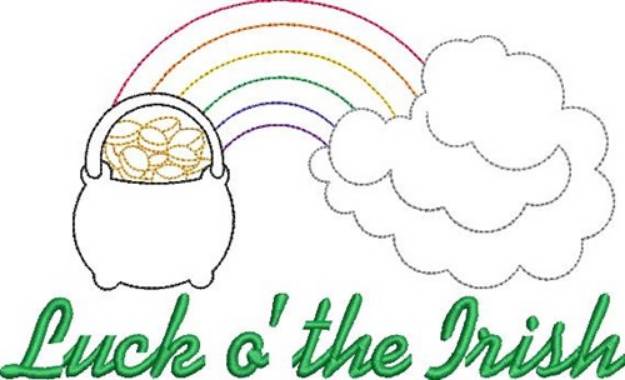 Picture of Luck O The Irish Machine Embroidery Design