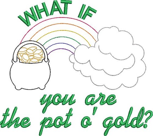 Be The Gold! Machine Embroidery Design
