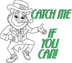 Picture of Catch Me If You Can Machine Embroidery Design