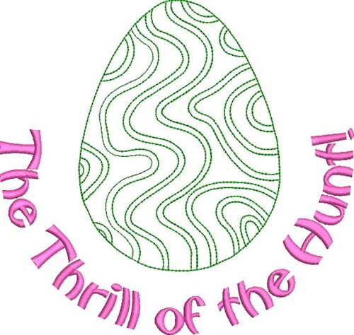 Thrill Of The Hunt! Machine Embroidery Design