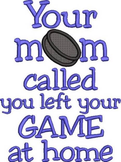 Picture of Hockey Sass Machine Embroidery Design