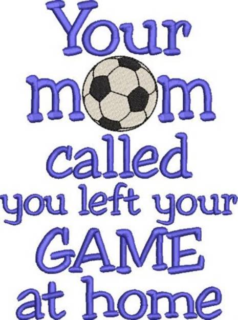 Picture of Soccer Sass Machine Embroidery Design