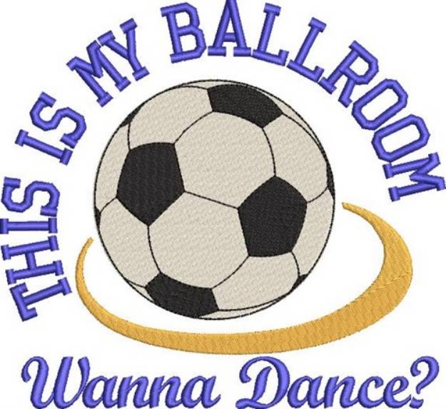 Picture of Wanna Dance Machine Embroidery Design