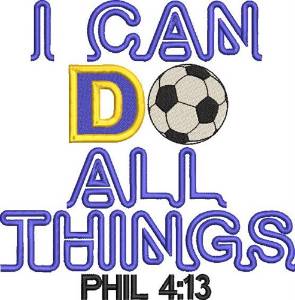 Picture of All Things Soccer Machine Embroidery Design