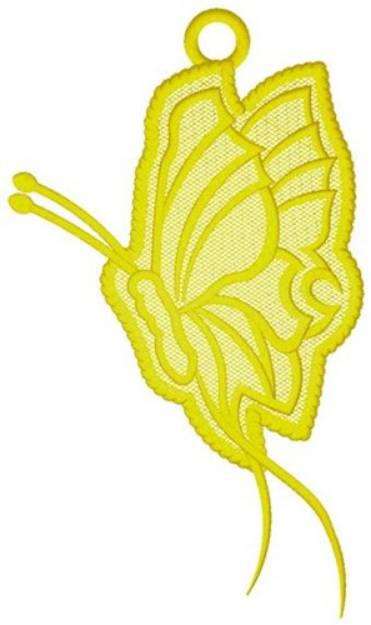 Picture of Butterfly Ornament Machine Embroidery Design