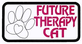 Future Therapy Cat Machine Embroidery Design