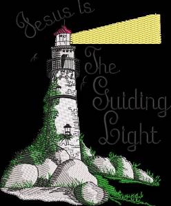 Picture of The Guiding Light Machine Embroidery Design