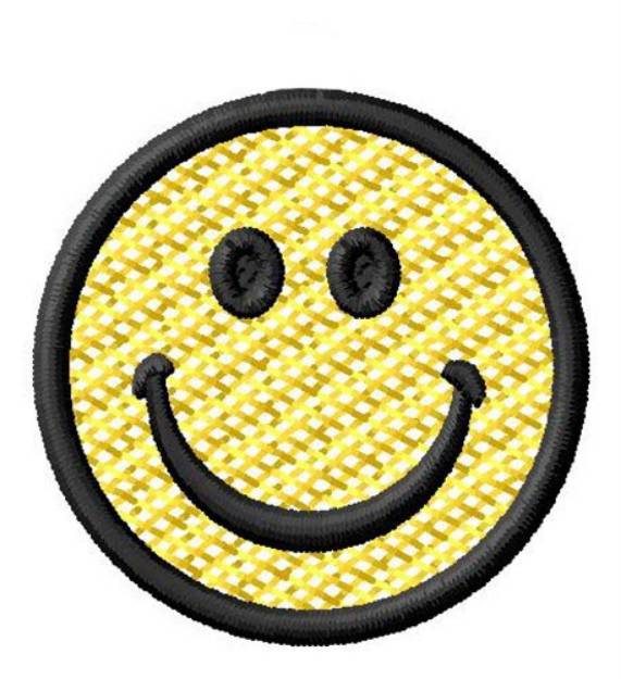 Picture of FSL Smiley Face Machine Embroidery Design
