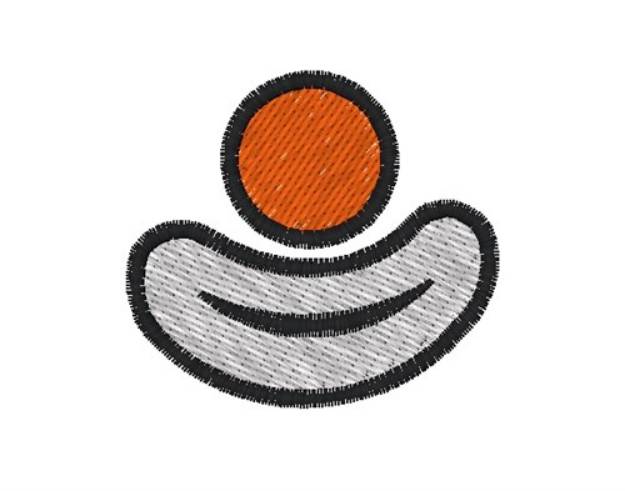 Picture of Clown Face Mask Machine Embroidery Design