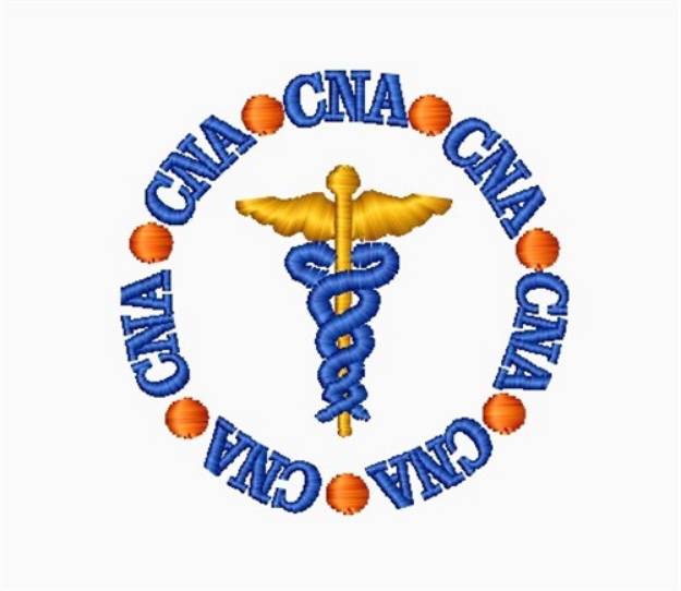 Picture of CNA Nurse Machine Embroidery Design