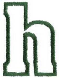 Picture of Chub h Machine Embroidery Design