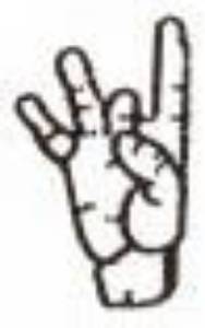 Picture of Sign Language 8 Machine Embroidery Design