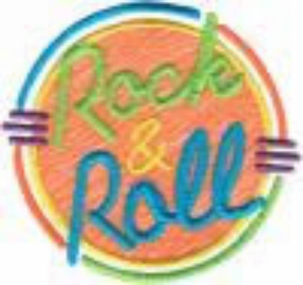 Picture of Rock & Roll Machine Embroidery Design