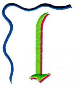 Picture of Monogram l Machine Embroidery Design