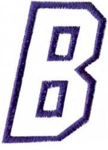 Picture of Club 4 B Machine Embroidery Design