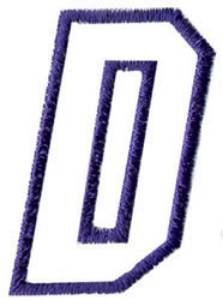 Picture of Club 4 D Machine Embroidery Design