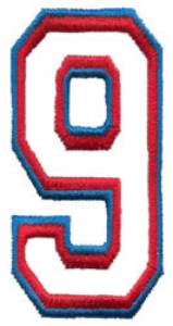 Picture of Athletic 9 Machine Embroidery Design