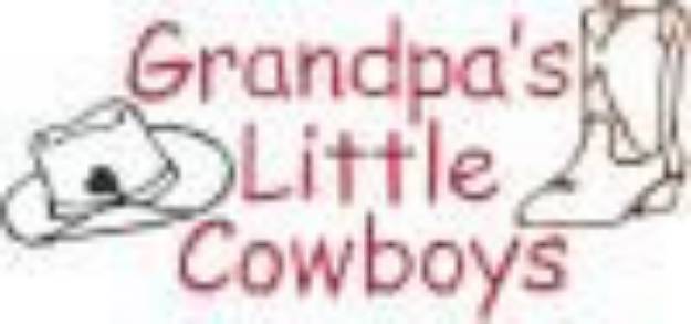 Picture of Grandpas Cowboys Machine Embroidery Design