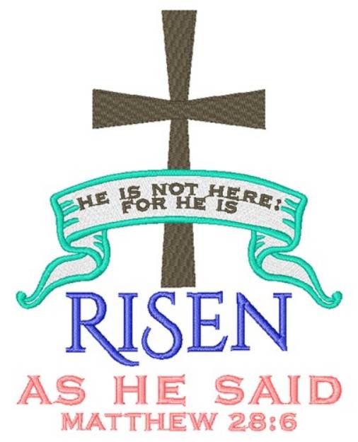 Picture of Risen As He Said
