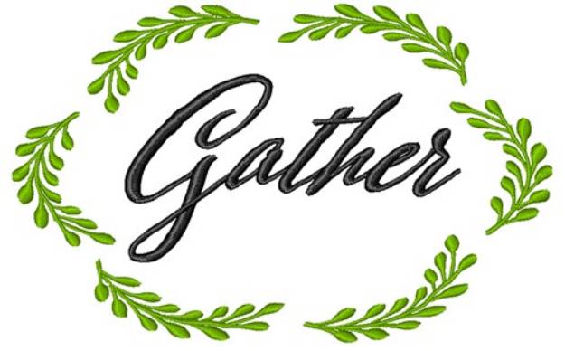 Picture of Gather Machine Embroidery Design
