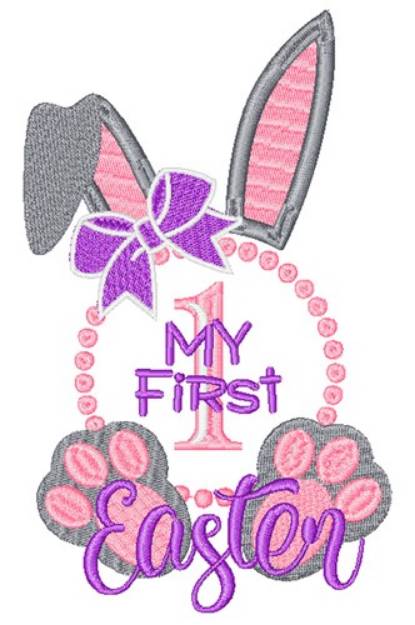 Picture of My 1st Easter Machine Embroidery Design