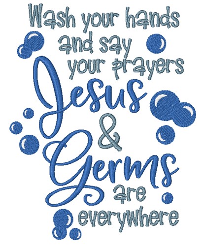 Say Your Prayers Machine Embroidery Design