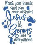 Picture of Say Your Prayers Machine Embroidery Design
