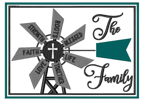 The Family Machine Embroidery Design