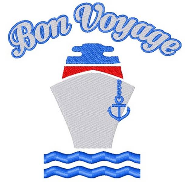 Picture of Bon Voyage Machine Embroidery Design
