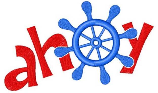 Picture of Ahoy! Machine Embroidery Design